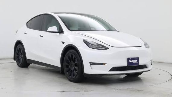 TESLA MODEL Y 2021 5YJYGDEE7MF195242 image